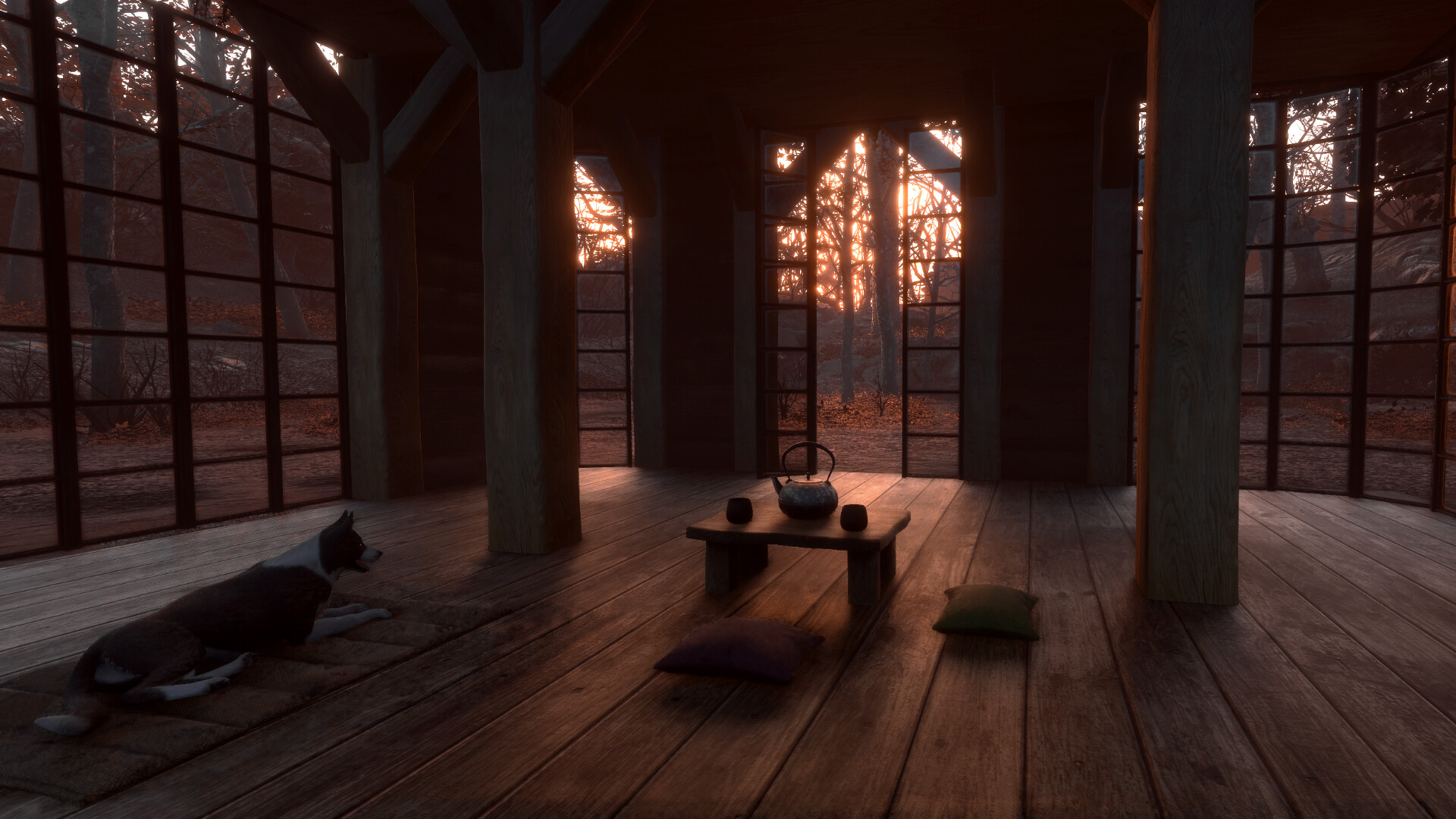 温馨小木屋/Log Away