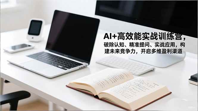 （16635期）AI+高效能实战训练营，破除认知、精准提问、实战应用，构建未来竞争力，开启多维盈利渠道-星玥资源网