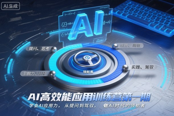 AI高效能应用训练营第一期，学会AI应用力，从提问到驾驭，做AI时代的领航者（更新）-星玥资源网