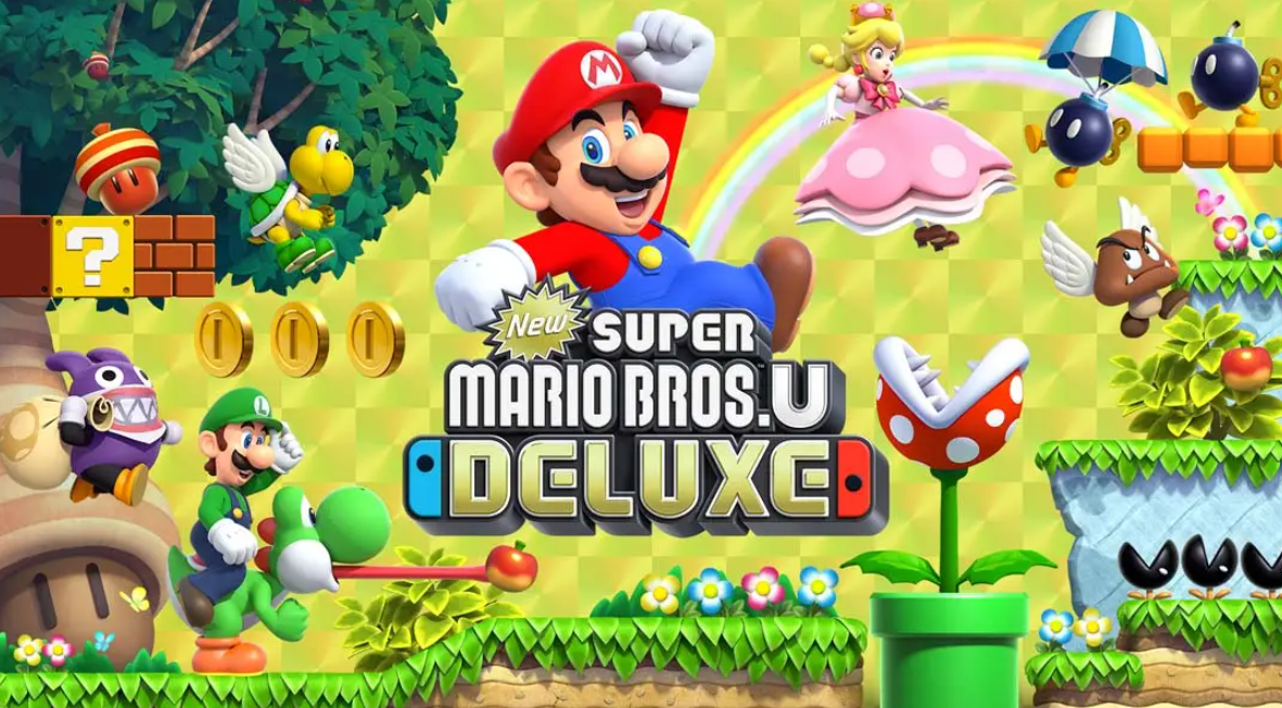 《新超级马里奥兄弟U 豪华版 New Super Mario Bros. U Deluxe》Switch中文版NSP下载 – 含1.0.2补丁-星玥资源网