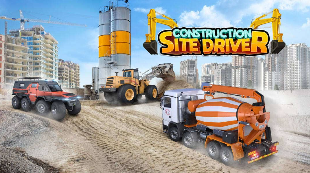 《建筑工地司机 Construction Site Driver》Switch英文版NSZ下载-星玥资源网