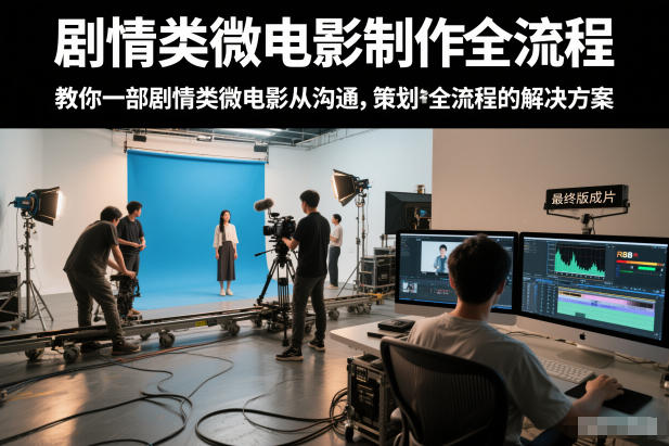 剧情类微电影制作全流程，教你一部剧情类微电影从沟通，策划到拍摄制作全流程的解决方案-星玥资源网