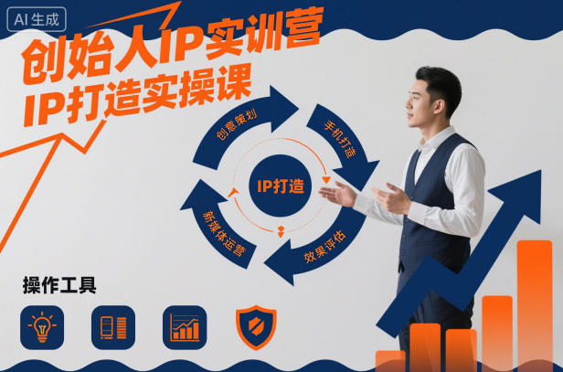 创始人IP实训营，IP打造实操课-星玥资源网