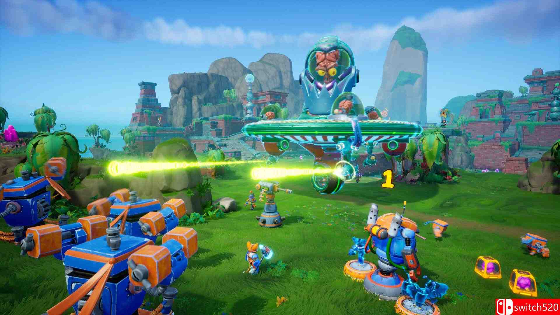 《脑怪来袭！脑晶保卫战（Chip n Clawz vs. Brainioids）》v1.0.24500 [中文/英文]