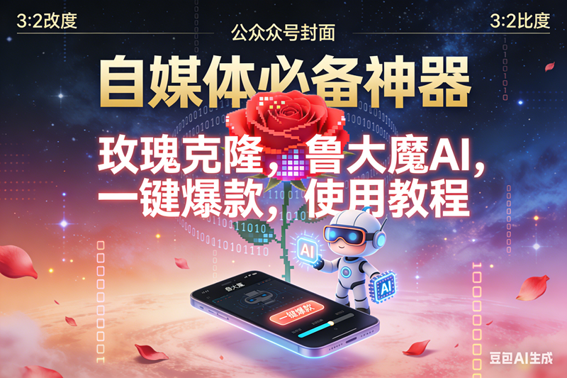 （16912期）玫瑰克隆神器，鲁大魔，ai，自媒体必备软件，一键爆款工具，详细教程-星玥资源网