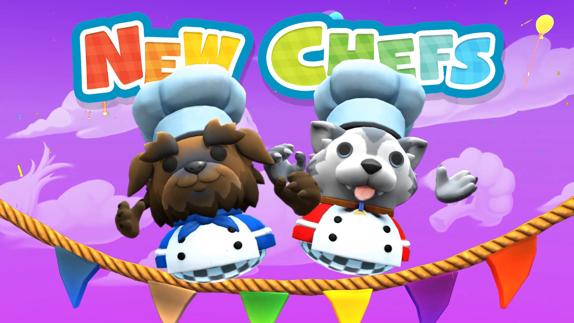 《煮糊了2 分手厨房2 Overcooked2》Switch美版中文版NSP下载 – 含1.0.19补丁+5DLC