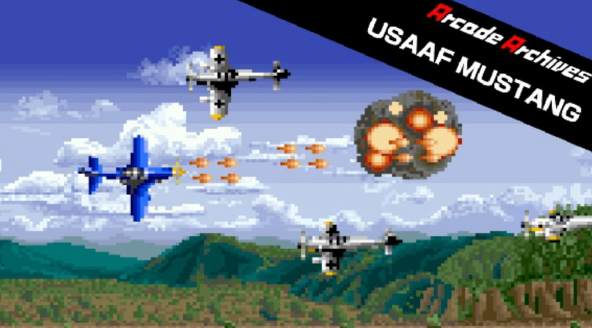 《街机：野马战机 Arcade Archives USAAF MUSTANG》Switch英文版NSP下载-星玥资源网