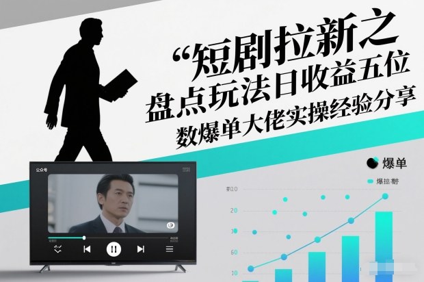 短剧拉新之盘点玩法日收益五位数爆单大佬实操经验分享-星玥资源网