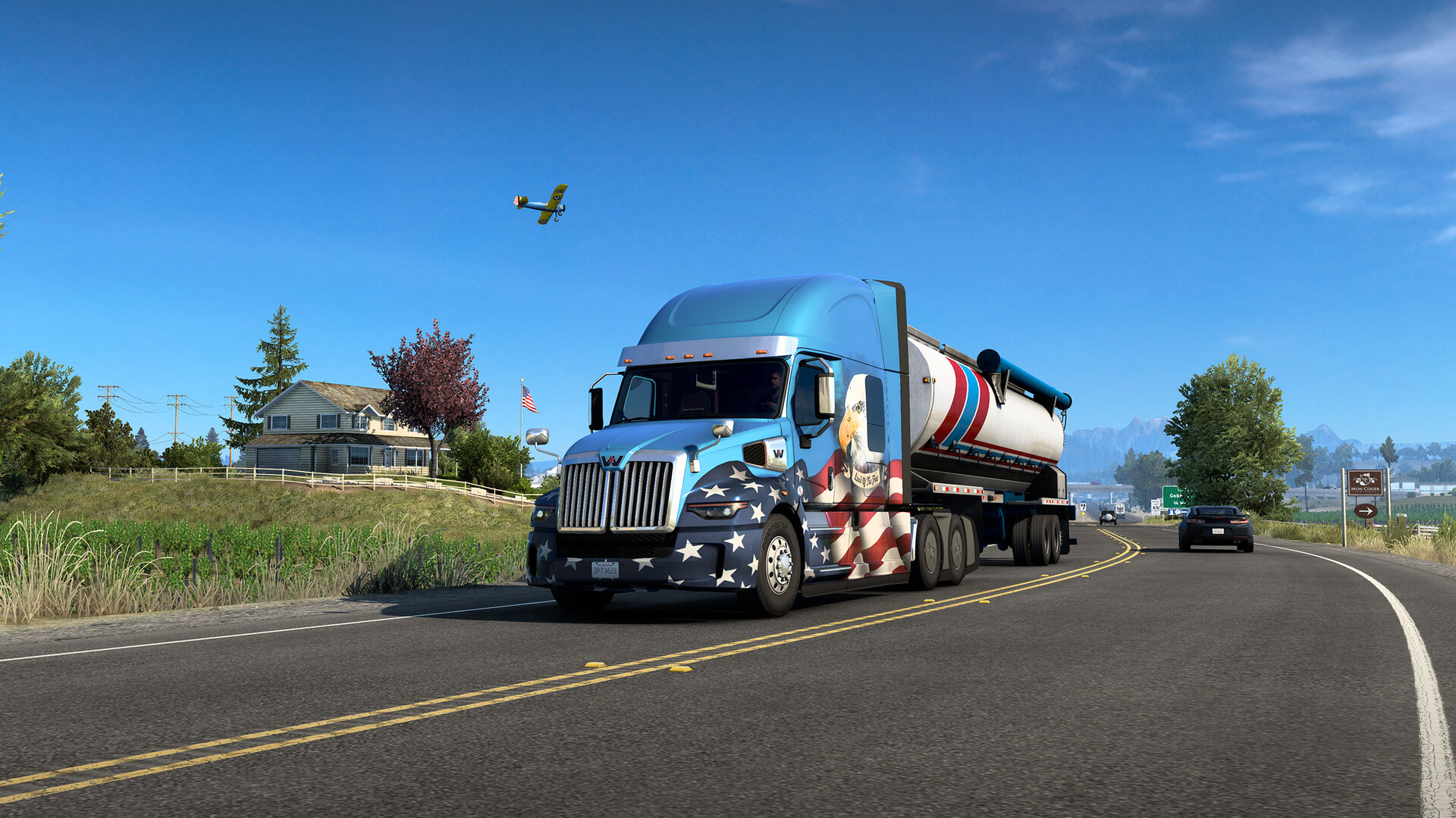 《美国卡车模拟/American Truck Simulator》PC中文版下载-含v1.57.2.3