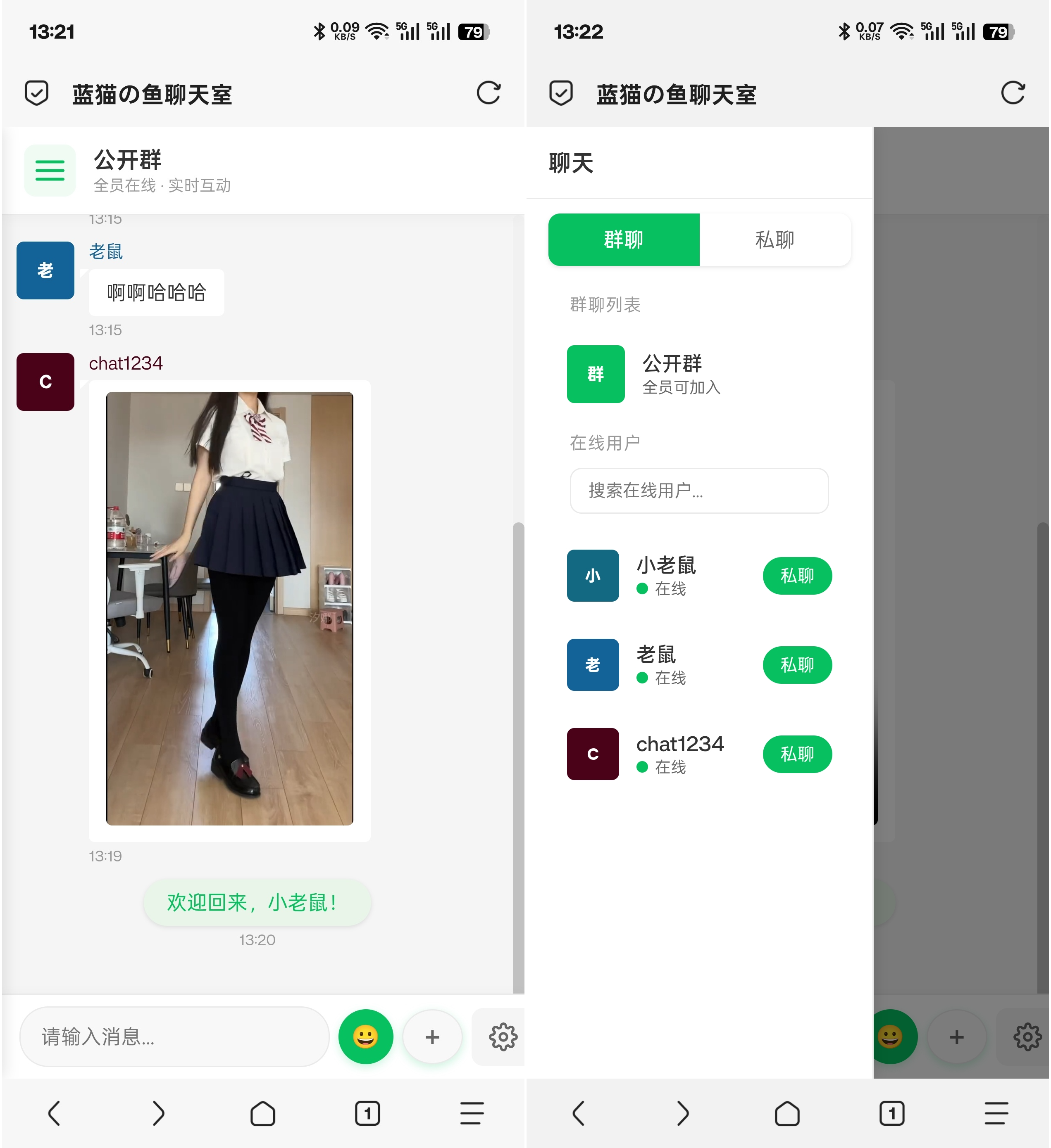 PHP实时消息聊天室源码 PHP+WebSocket-星玥资源网