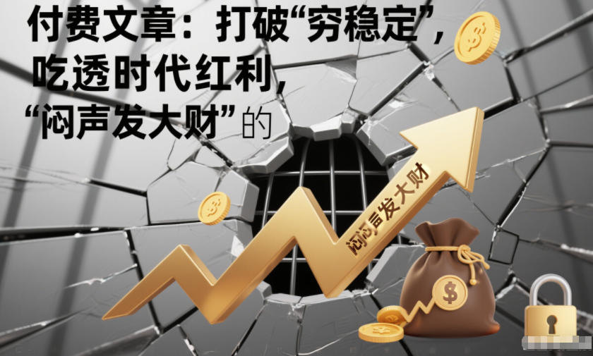 付费文章：打破“穷稳定”，吃透时代红利，“闷声发大财”的终极真谛-星玥资源网