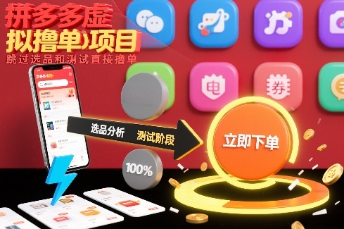 拼多多虚拟撸单项目，跳过选品和测试直接撸单-星玥资源网