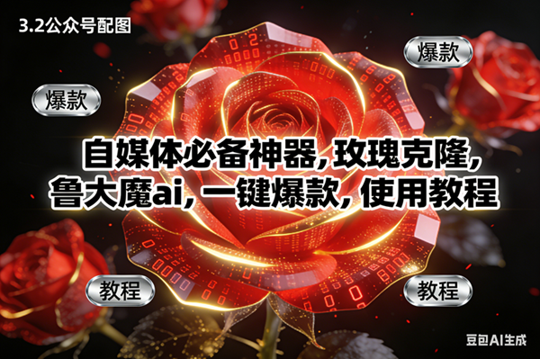 （16919期）玫瑰克隆神器，ai鲁大魔，自媒体必备软件，一键爆款工具，详细教程-星玥资源网