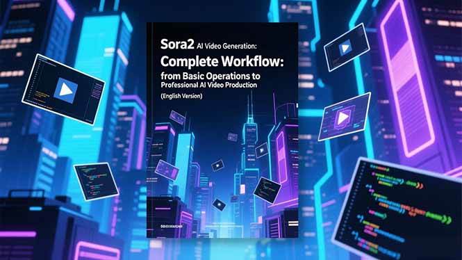 （16758期）Sora2 AI视频生成的系统教程（英文版）：从基础操作到专业级AI视频制作的完整工作流-星玥资源网