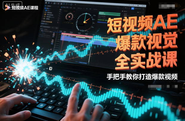 短视频AE爆款视觉全实战课，手把手教你打造爆款视频-星玥资源网