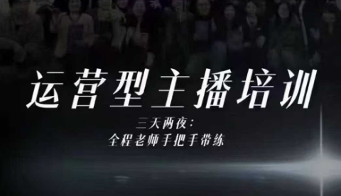 婉婉运营型主播培训线下课，主播四大能力，十小时线下录像+字幕，内容比线上课干-星玥资源网